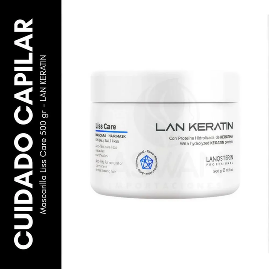 Mascarilla Liss Care 500 gr - LAN KERATIN
