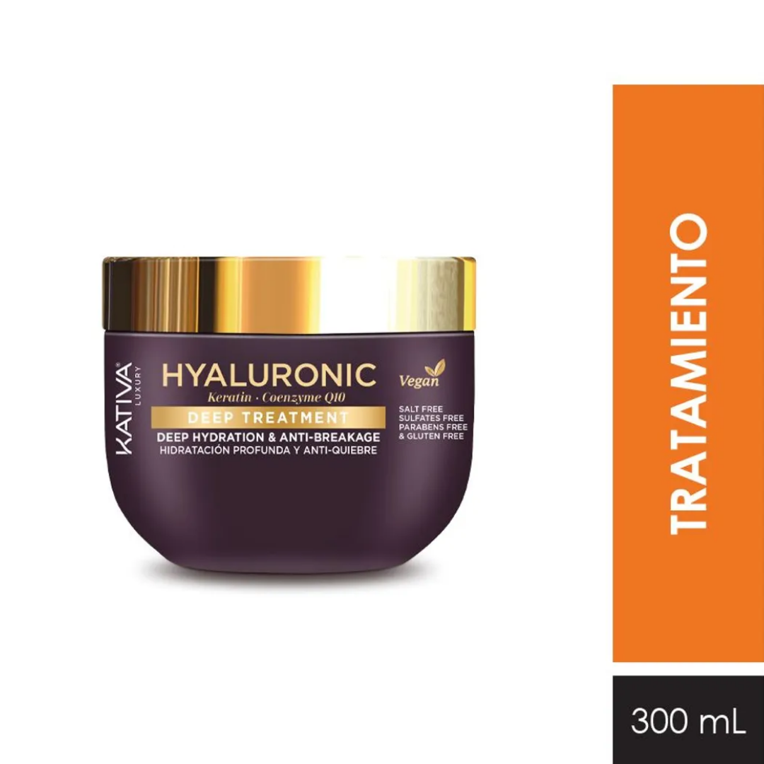 Tratamiento Capilar Kativa Hyaluronic Deep Treatment Envase 300 ml