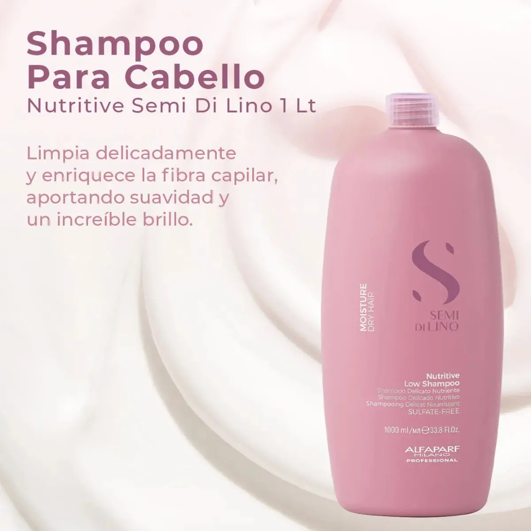Shampoo para Cabello Nutritive Semi Di Lino 1 Lt
