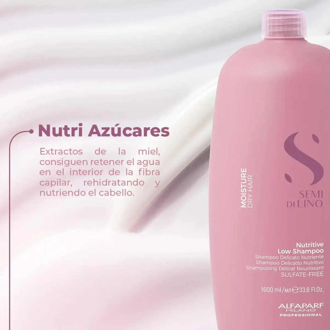 Shampoo para Cabello Nutritive Semi Di Lino 1 Lt
