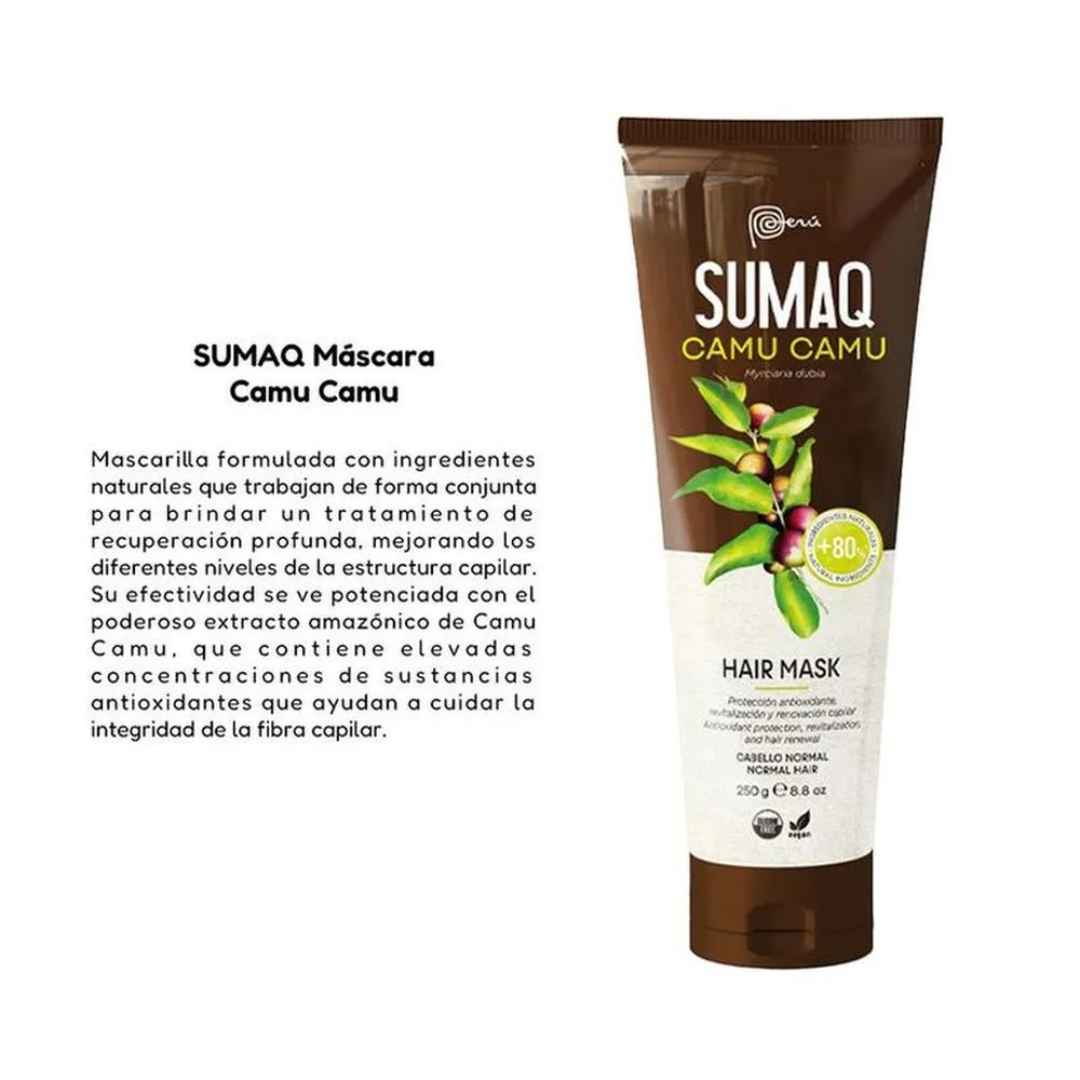 Pack con extracto de Camu camu + Spray Capilar Aguaymanto