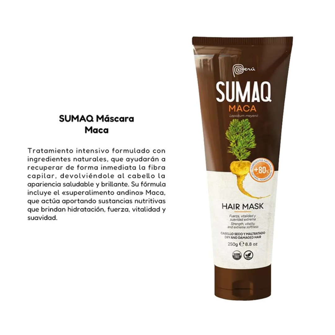 Pack con Extracto de Maca + Spray Capilar Aguaymanto