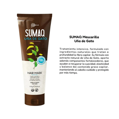 Pack con extracto de Uña de gato + Spray Capilar Aguaymanto