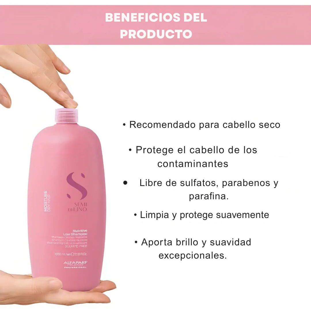 Shampoo Nutritivo Moisture Semi Di Lino 250 ml